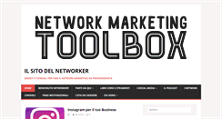 Desktop Screenshot of networkmarketingtoolbox.com